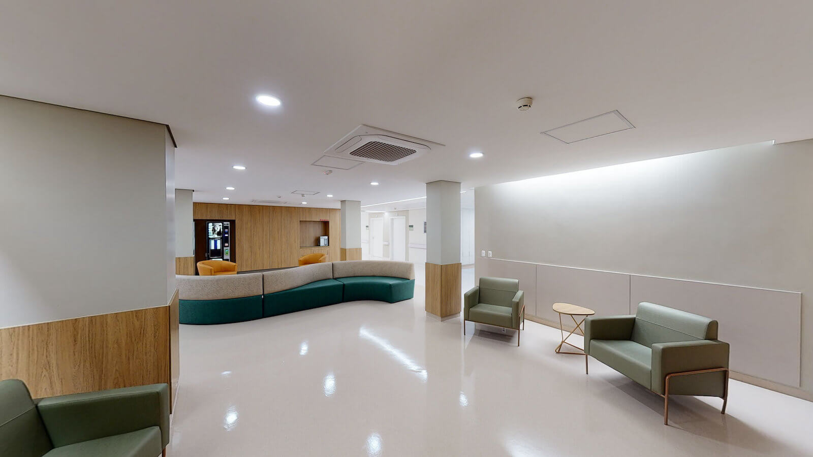 foto profissional sala de espera hospital